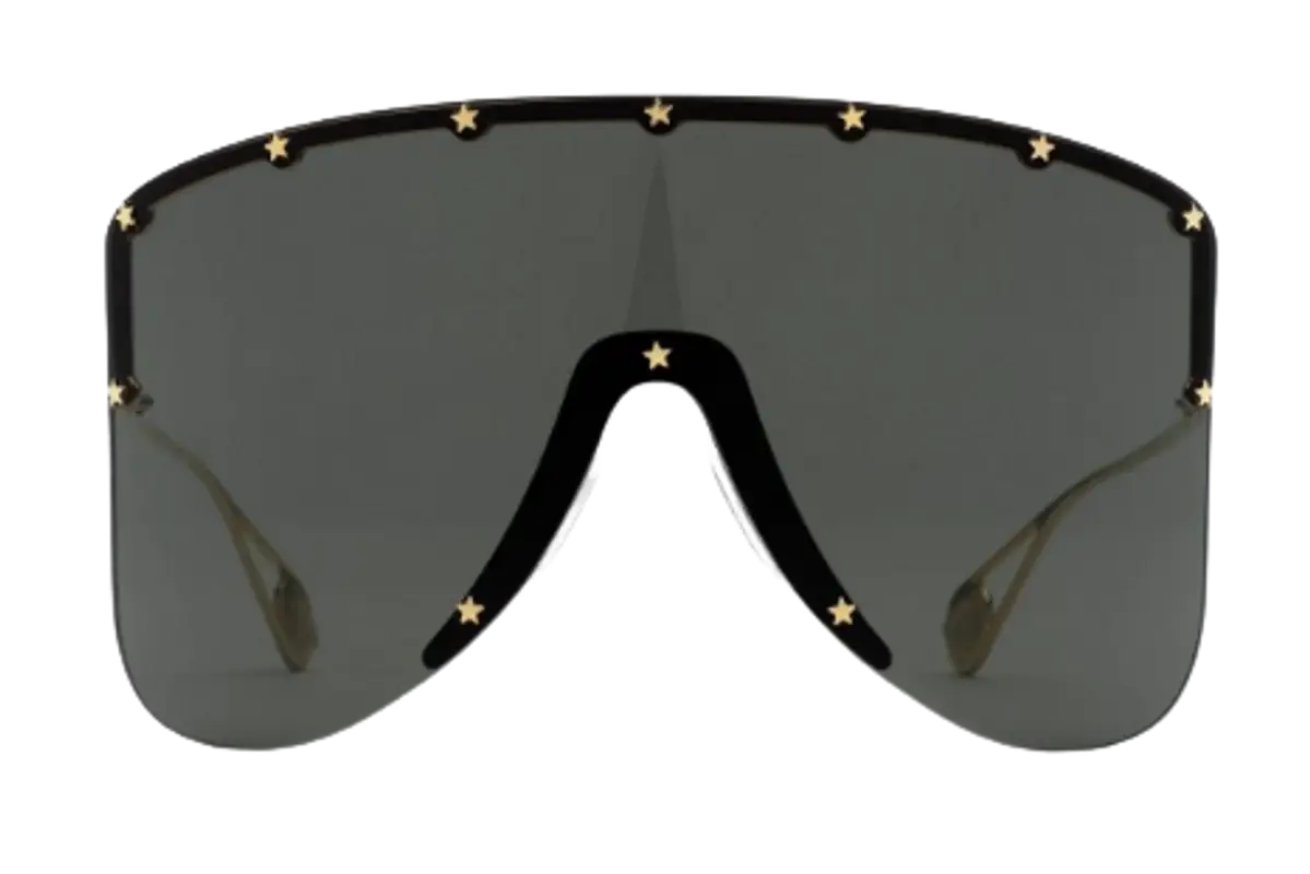 Gucci Star Rivets Black Sunglasses $706