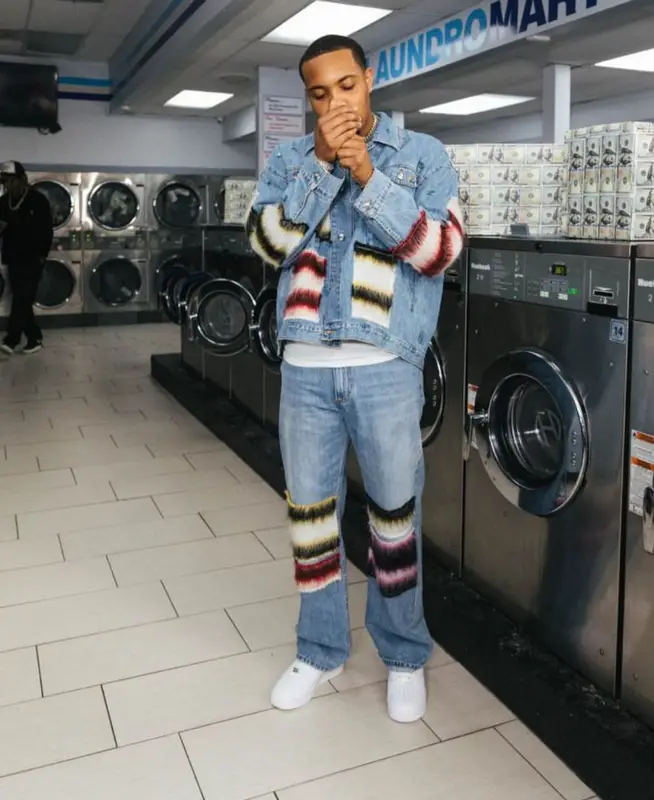 G Herbo outfit in Marni and Nike, 2022