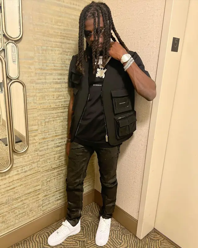 SleazyWorld Go outfit in Givenchy and Nike, 2022