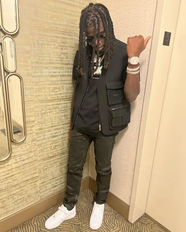SleazyWorld Go outfit in Givenchy and Nike, 2022