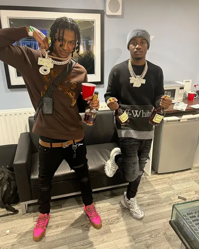 DigDat outfit in Louis Vuitton and Amiri, 2021
