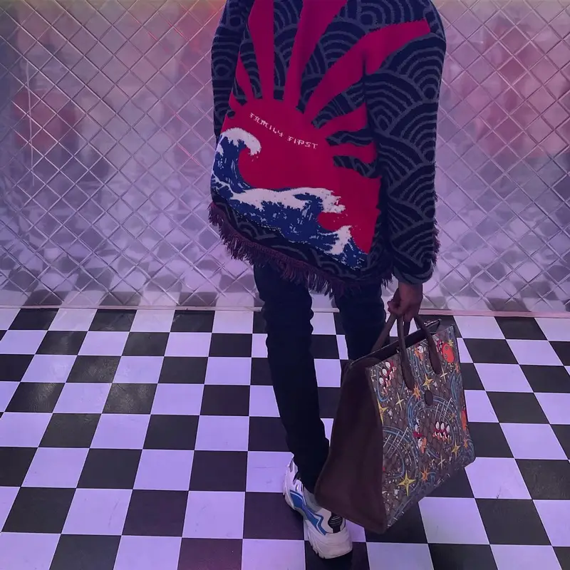 BigBabyGucci outfit in Off-White, Gucci, and Disney, 2021
