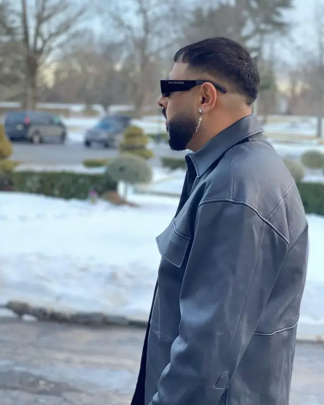 Badshah outfit in Amiri and Balenciaga, 2022