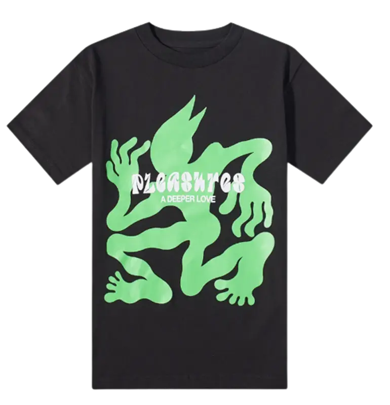 Pleasures BPM Black T-Shirt $47