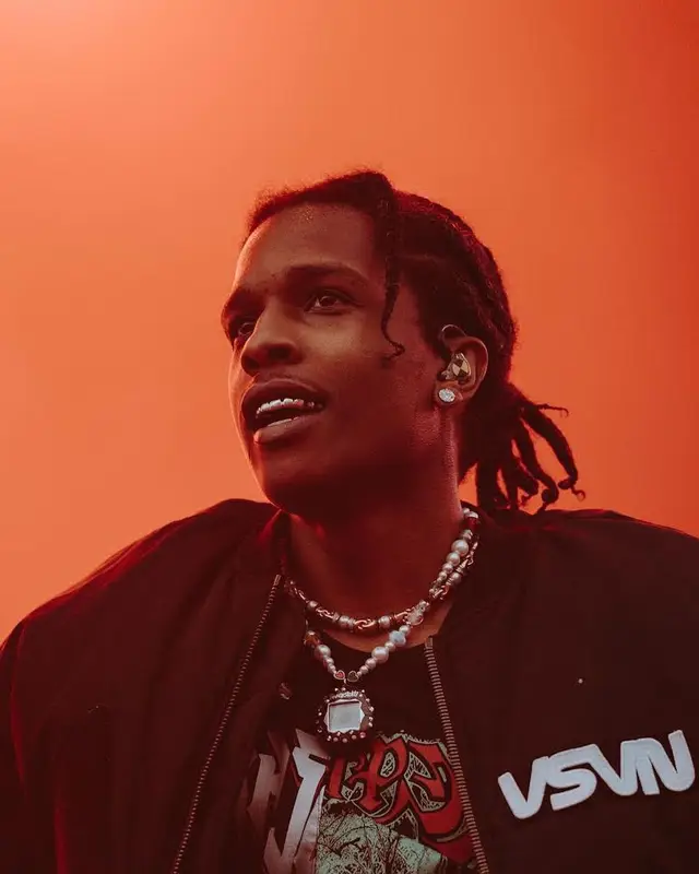 ASAP Rocky outfit in MoniGotchi, 2022