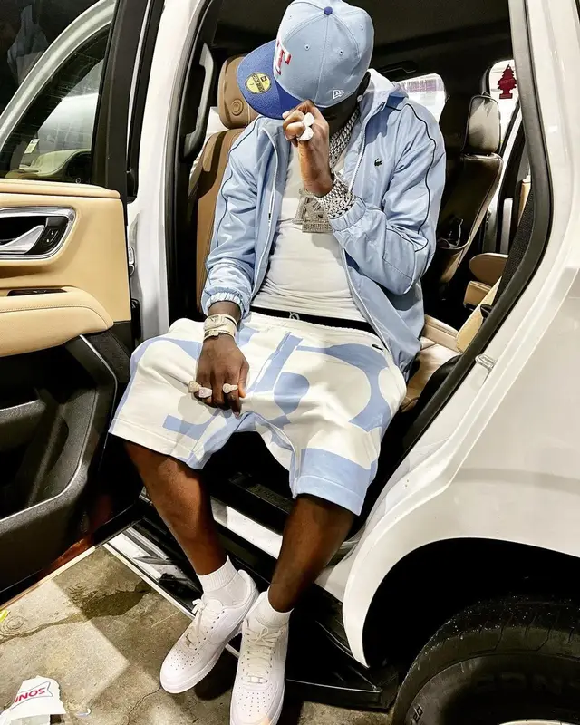 Big Boogie outfit in Lacoste, Nike, and New Era, 2022