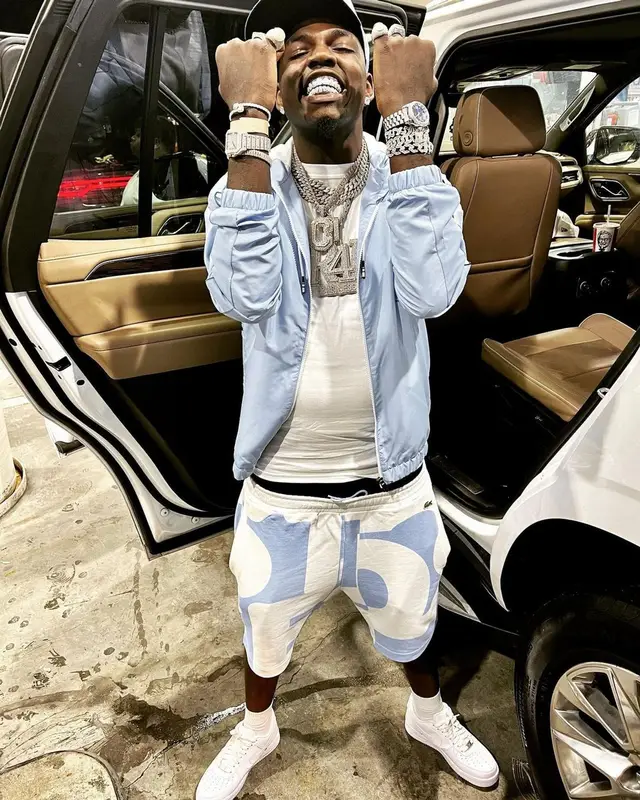 Big Boogie outfit in Lacoste, Nike, and New Era, 2022