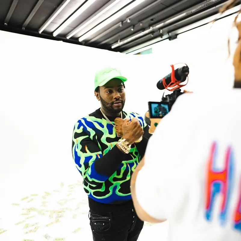 Peezy outfit in Amiri, 2022