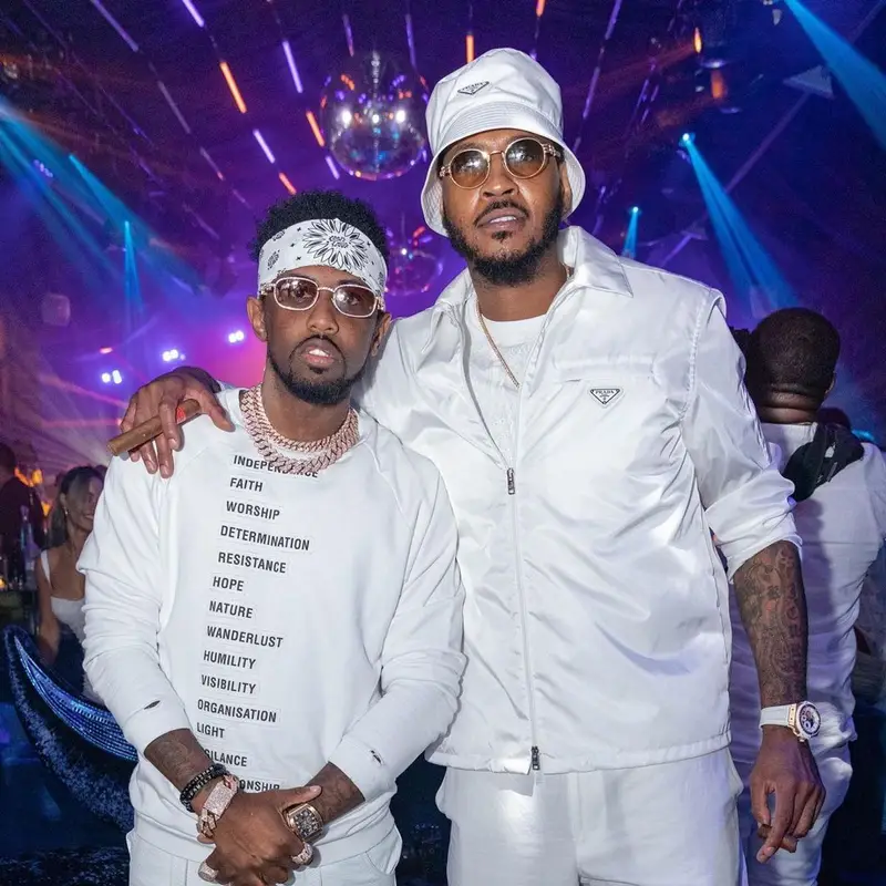Fabolous outfit in Raf Simons and Flauce, 2022