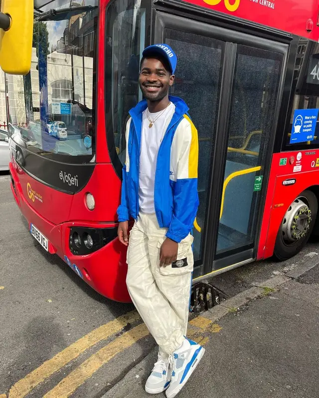 Dave outfit in Nike, Stone Island, and Jordan, 2022