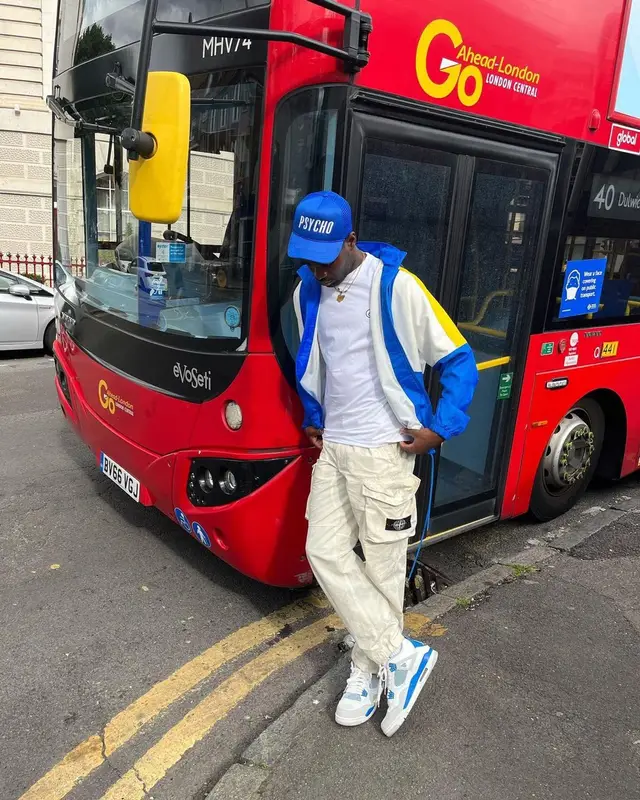 Dave outfit in Nike, Stone Island, and Jordan, 2022