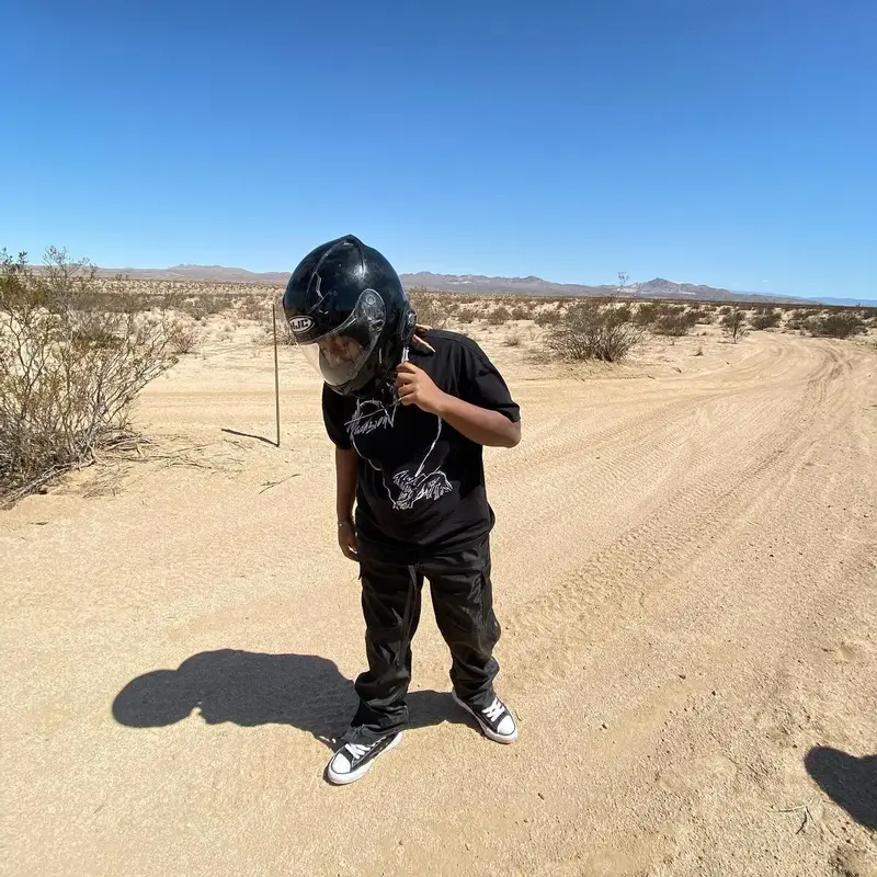 Xhulooo outfit in Maison Mihara Yasuhiro and HJC Helmets, 2022