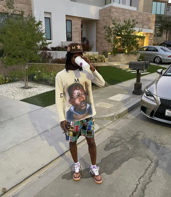 BigBabyGucci outfit in A-Cold-Wall*, Bape, and EWDIL, 2022