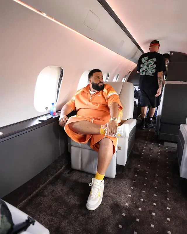 DJ Khaled outfit in Kith, Jordan, and Union Los Angeles, 2022
