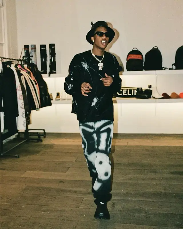 Smooky MarGielaa outfit in Givenchy, 2022