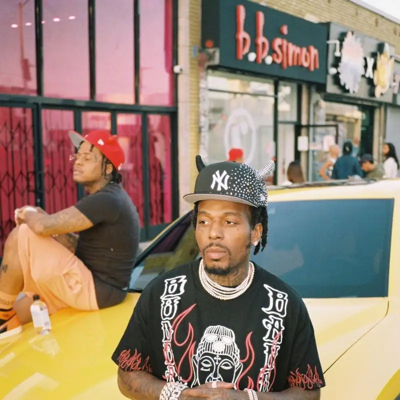 Sauce Walka outfit in B.B. Simon and Ryder Studios, 2022