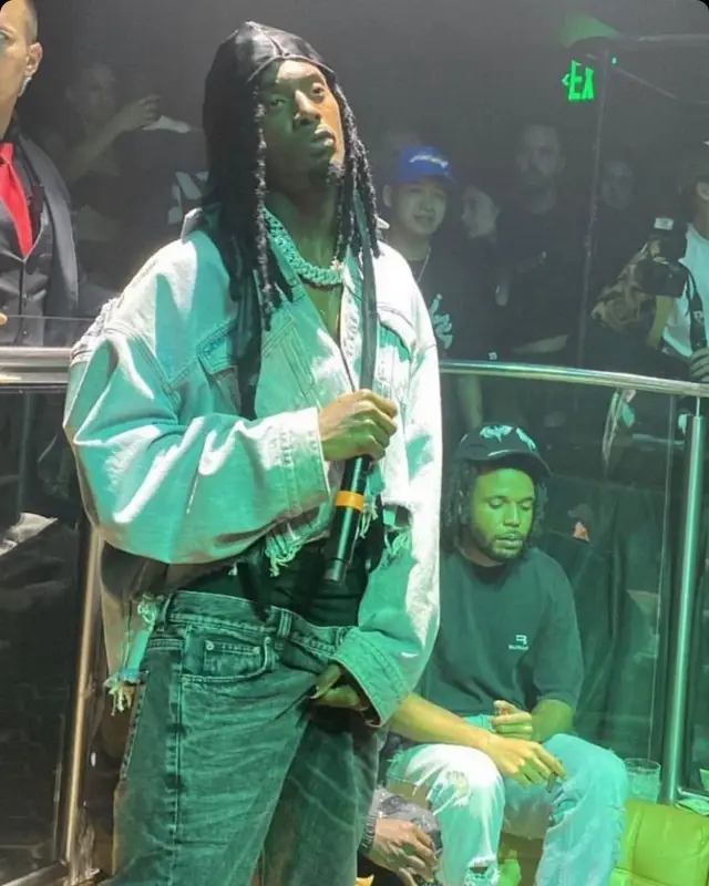 Playboi Carti outfit in Balenciaga, 2022