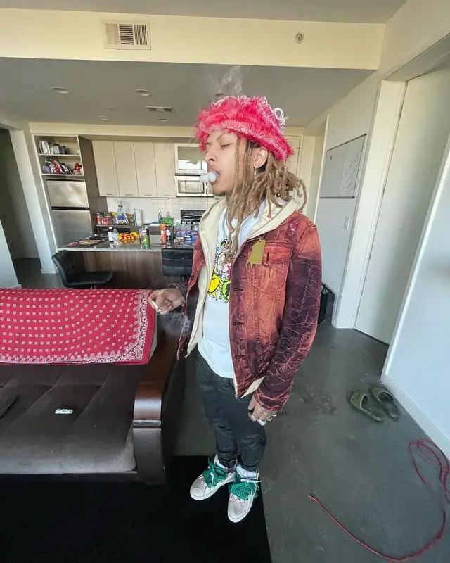 Lil Candy Paint outfit in Rick Owens, Lanvin, and Vivienne Westwood, 2022