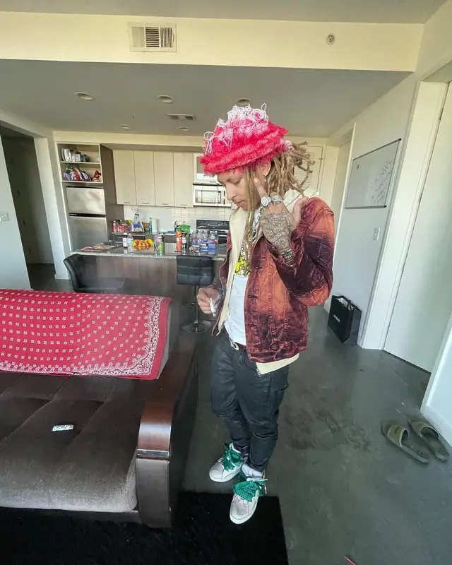 Lil Candy Paint outfit in Rick Owens, Lanvin, and Vivienne Westwood, 2022