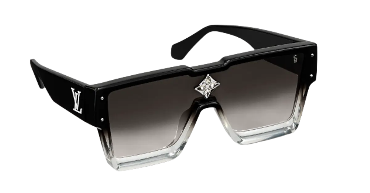Louis Vuitton Satin Black Cyclone Sunglasses