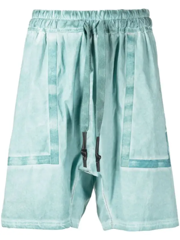 Isaac Sellam Panelled Drawstring Shorts $380