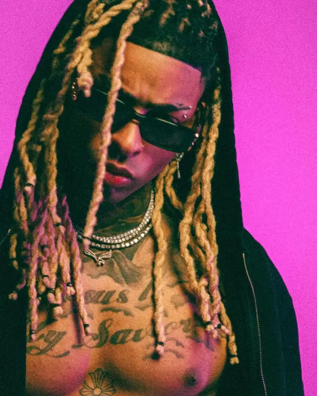 Ronny J outfit in Rick Owens and Balenciaga, 2022