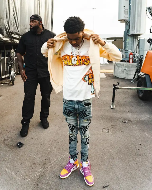 Lil Poppa outfit in SoleBoy, Dead Than Cool, and Nike, 2022