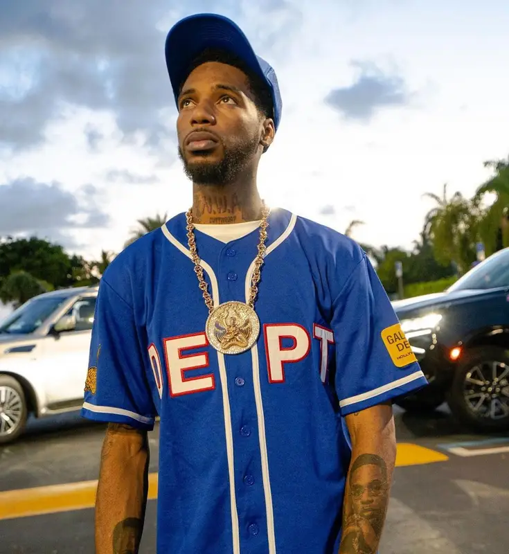 Key Glock outfit in Gallery Dept., 2022