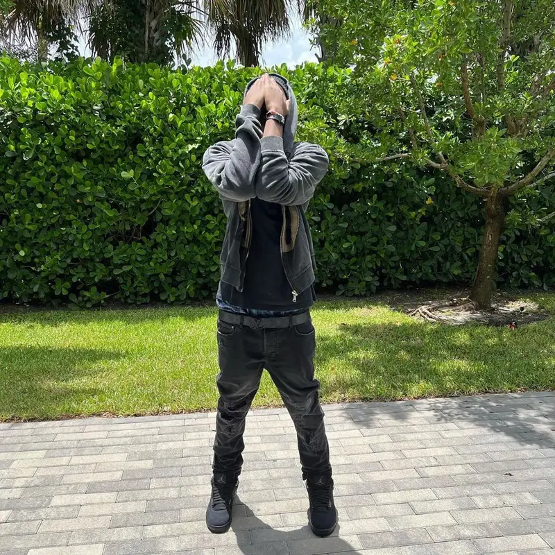 Addivt outfit in Ksubi, Jordan, and Louis Vuitton, 2022