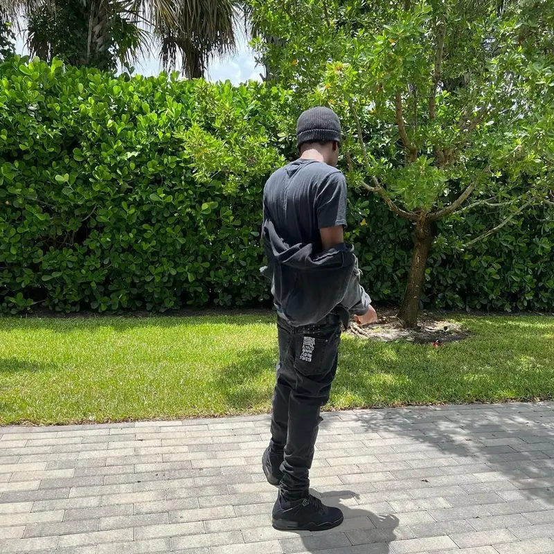 Addivt outfit in Ksubi, Jordan, and Louis Vuitton, 2022