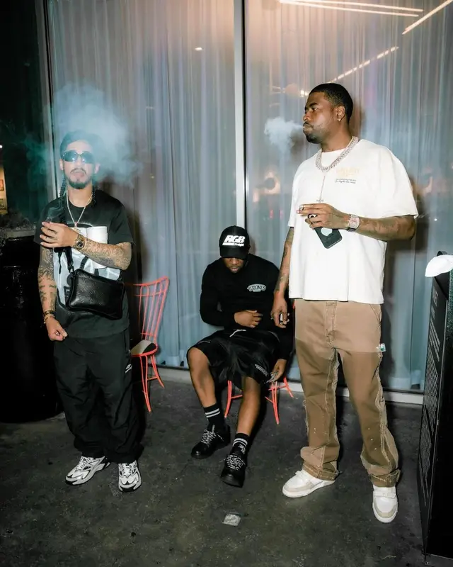 G.T. outfit in Givenchy, Balenciaga, and Louis Vuitton, 2022