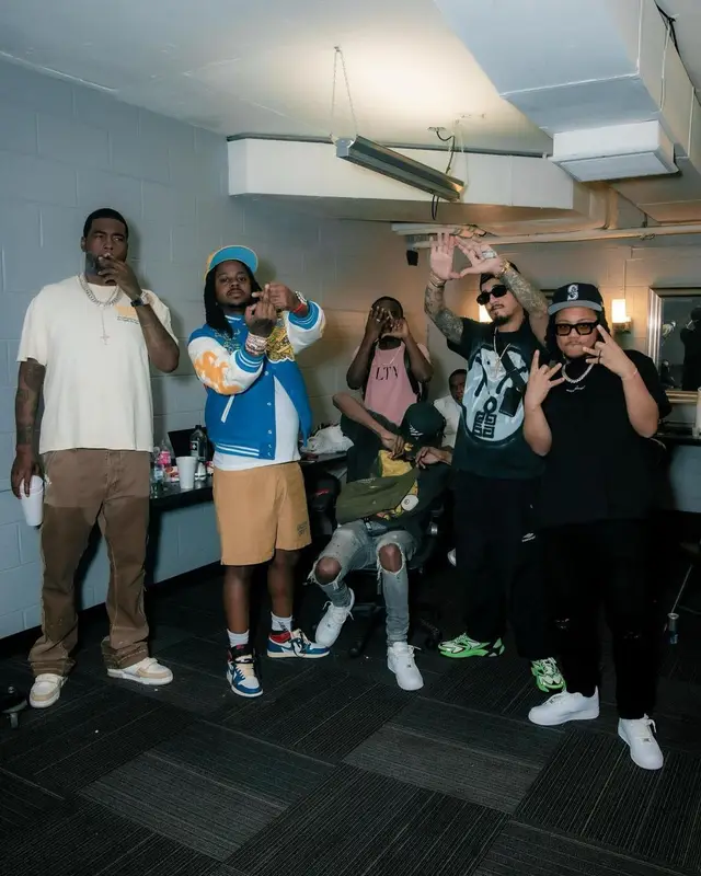 G.T. outfit in Givenchy, Balenciaga, and Louis Vuitton, 2022