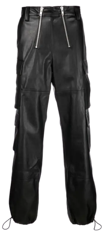 GmbH Straight Leg Biker Trousers $542