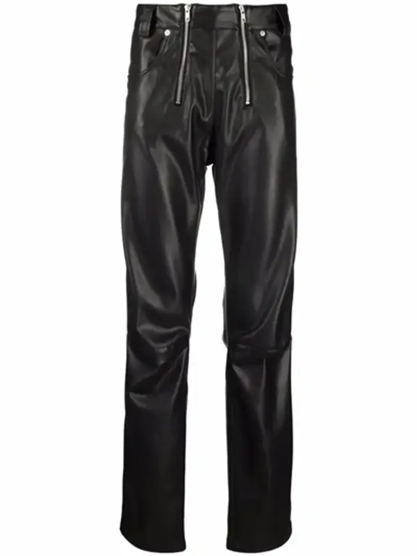 GmbH Thor Double Zip Straight Leg Trousers $712