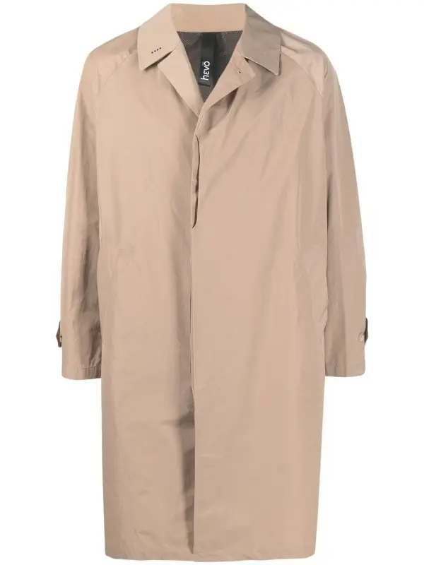 Hevo Single Breasted Trench Coat $464