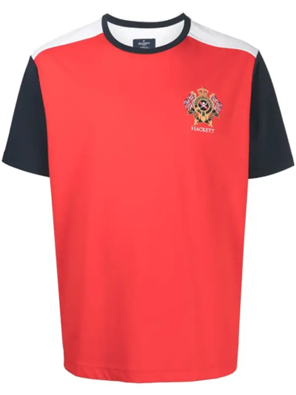 Hackett London Colour Block Shor Sleeve T-Shirt $93