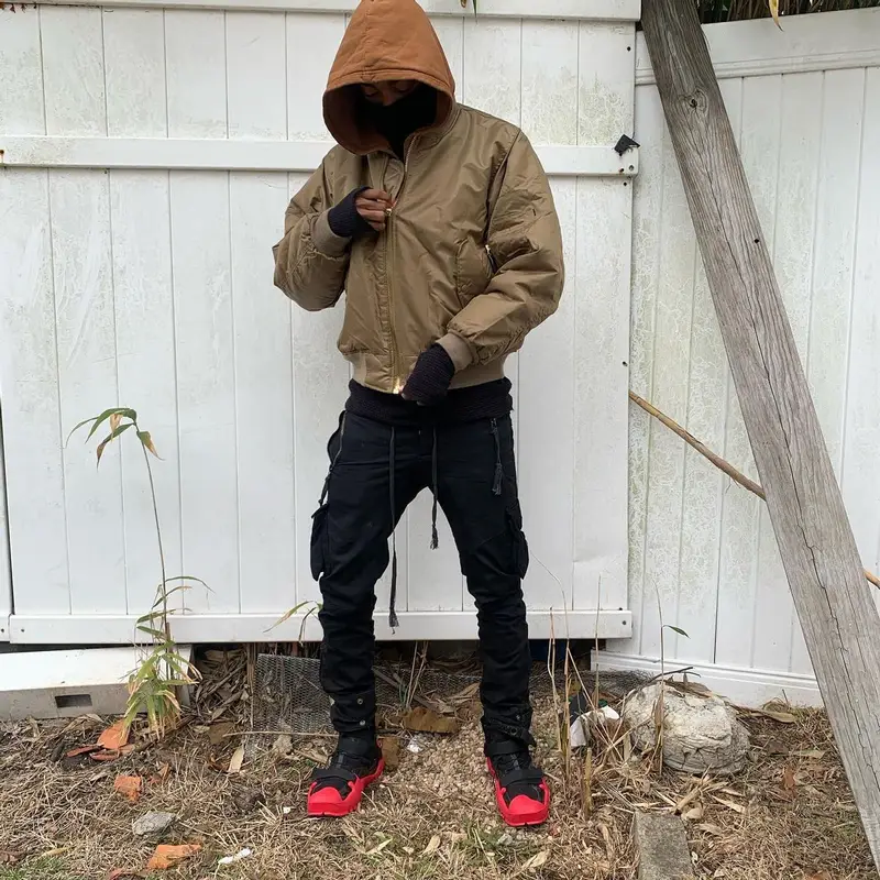 Swoosh God outfit in Barriers, Greg Lauren, and Nike, 2019