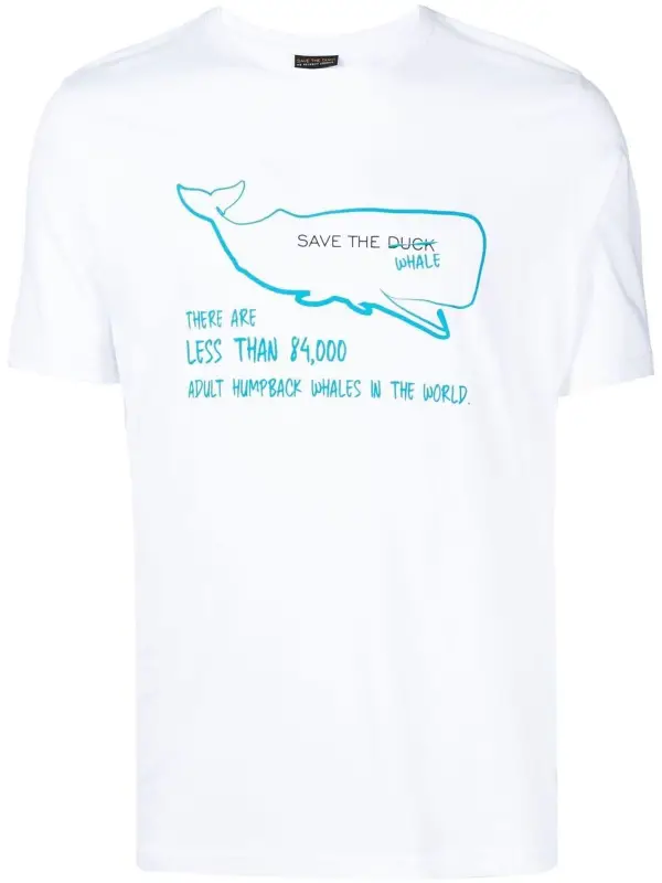 Save The Duck Emo Whale Print T-Shirt $48