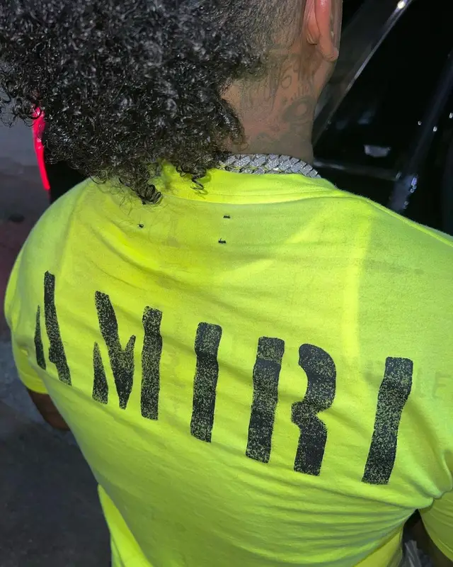 Finesse2tymes outfit in Amiri and Balenciaga, 2022