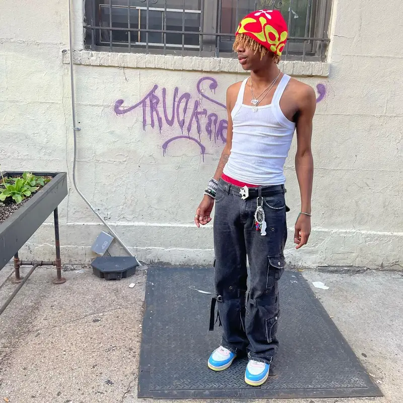 Midwxst outfit in Bape and Crash, 2022