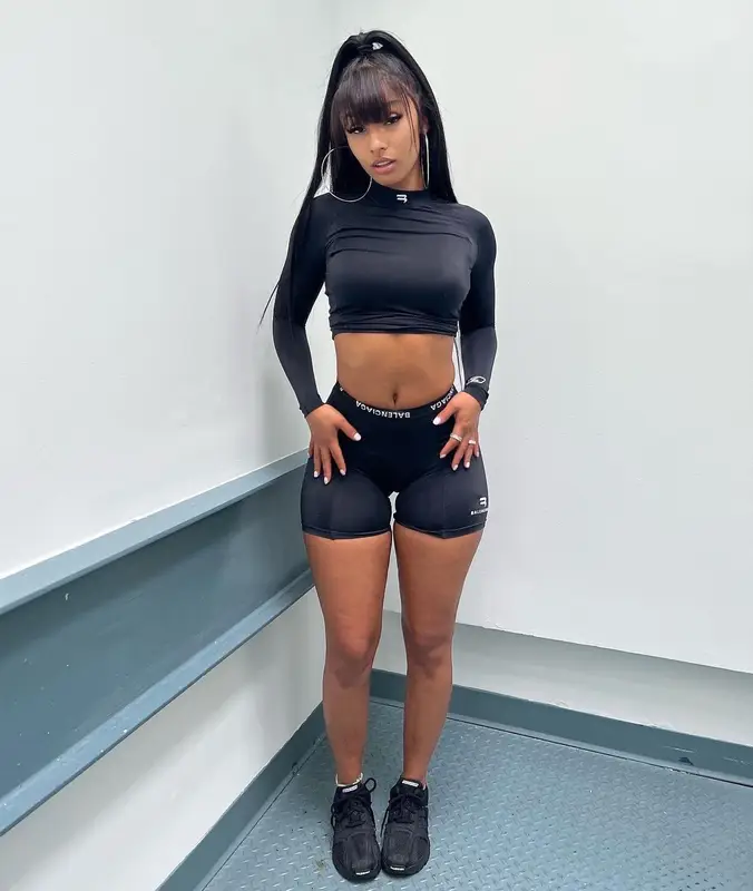 Rubi Rose outfit in Balenciaga, 2022