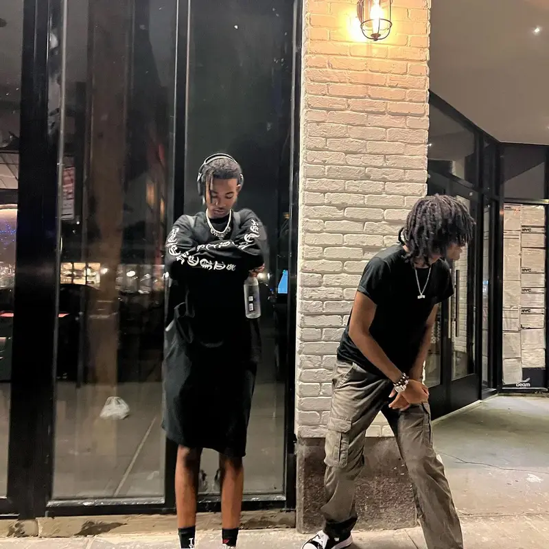 Onlybino outfit in Vetements, Vivienne Westwood, and Apple, 2022