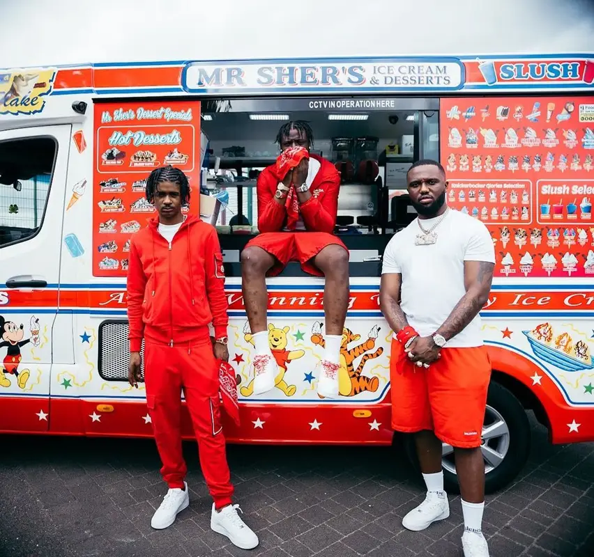 BandoKay outfit in Moncler and Nike, 2022