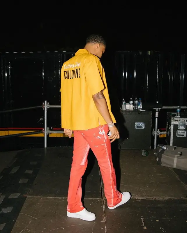 G Herbo outfit in Gallery Dept. and Nike, 2022