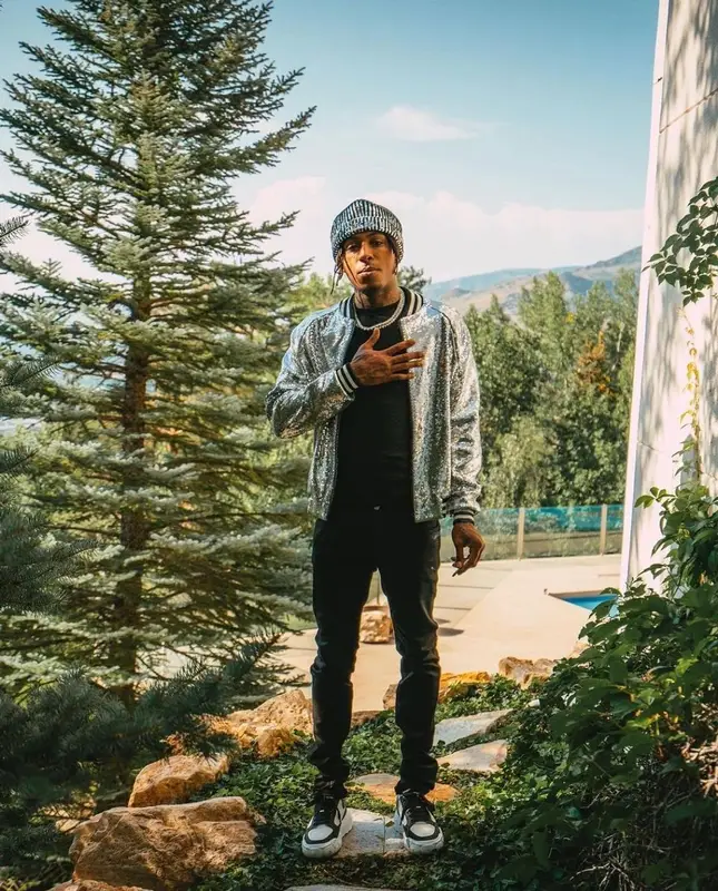 NBA YoungBoy outfit in Amiri, Alexander McQueen, and Celine, 2022