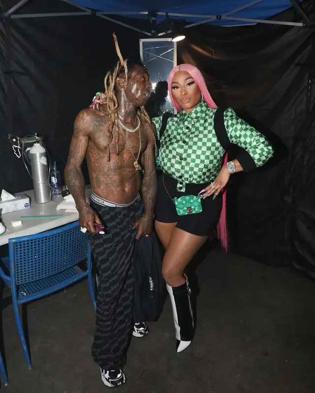 Lil Wayne outfit in Balenciaga, 2022