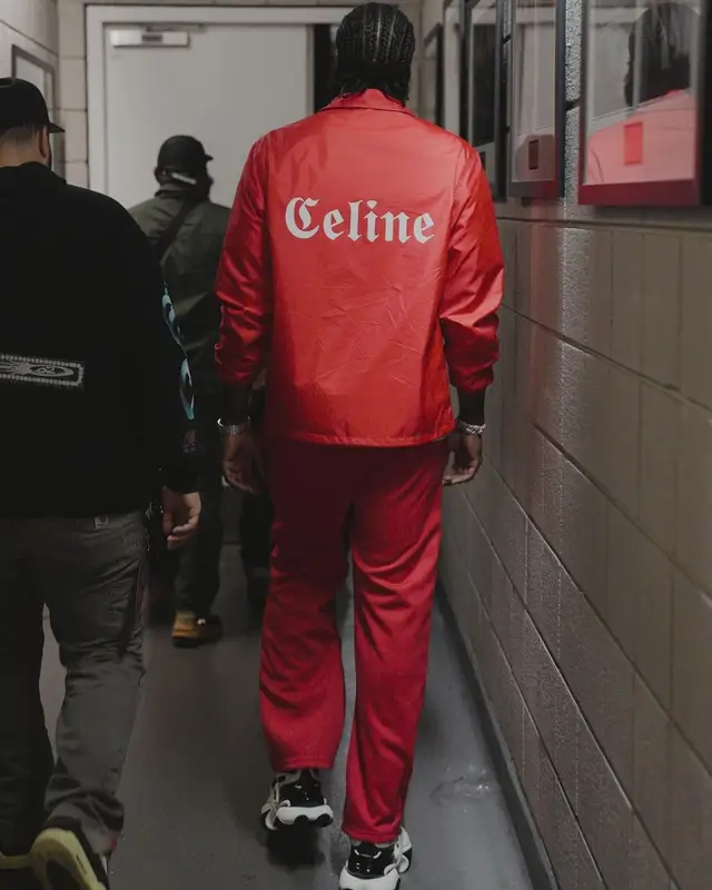 James Harden outfit in Celine and Balmain, 2022