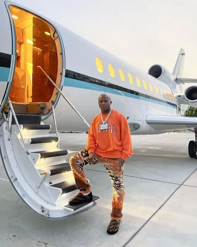 O.T. Genasis outfit in Amiri and Fendi, 2022