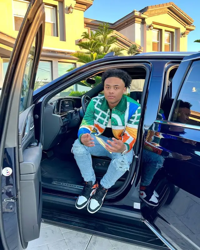 Luh Kel outfit in Casablanca, Amiri, and Jordan, 2022