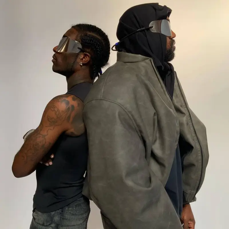 Lil Uzi Vert outfit in Balenciaga, Yeezy, and GAP, 2022